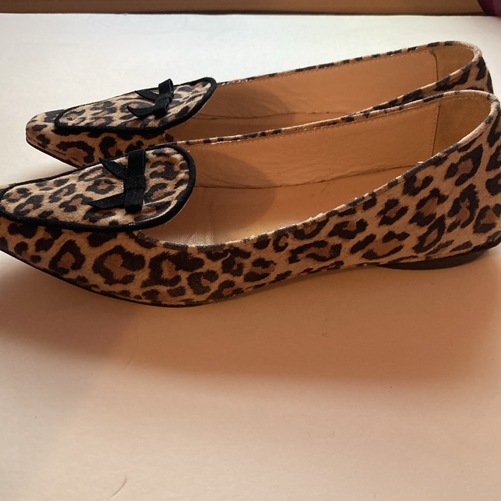 Diane B. Milano Leopard Print Flats - Picture 3 of 6